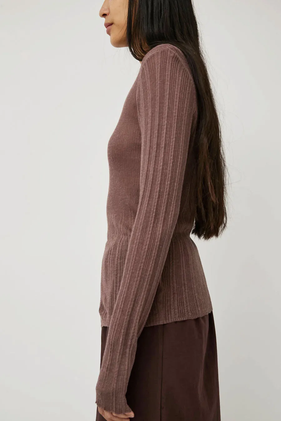 Deiji Studios Open Work Longsleeve in Hazel sold by No. 6 product image thumbnail 2