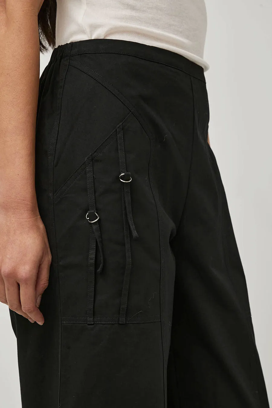 Deiji Studios Adjust Pocket Pant in Black sold by No. 6 product image thumbnail 2