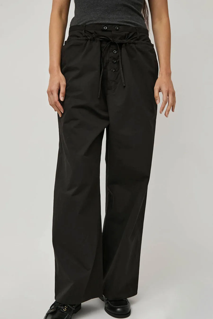 Deiji Studios Two Band Pant in Black sold by No. 6 product image thumbnail 4