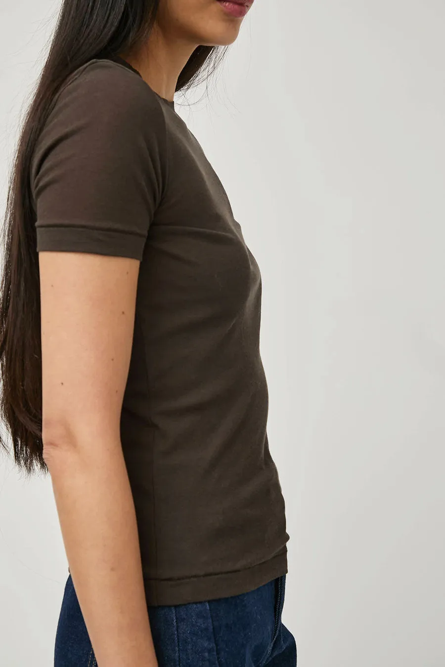 B Sides Vivien Tee in Olive Drab sold by No. 6 product image thumbnail 4