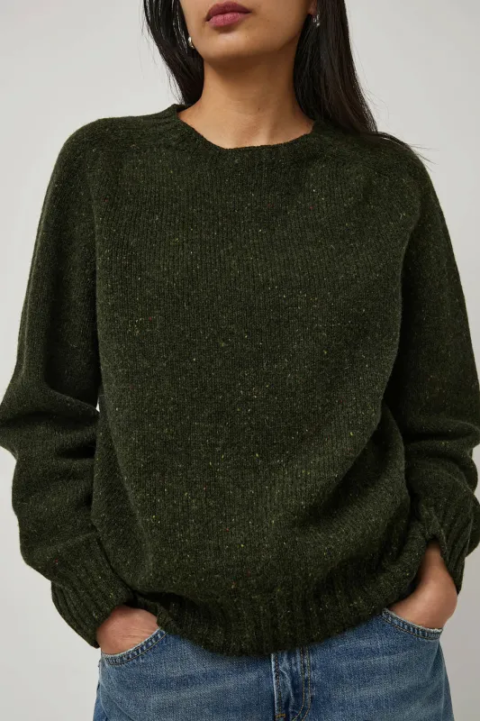 HOWLIN' Magic Fantasy Sweater in Hunting Green sold by No. 6