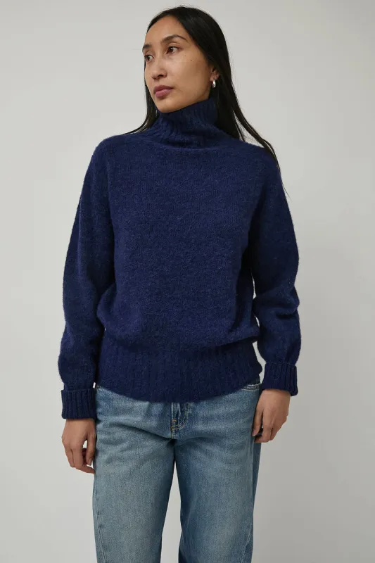 HOWLIN' Tango in Japan Turtleneck in Magic Blue sold by No. 6