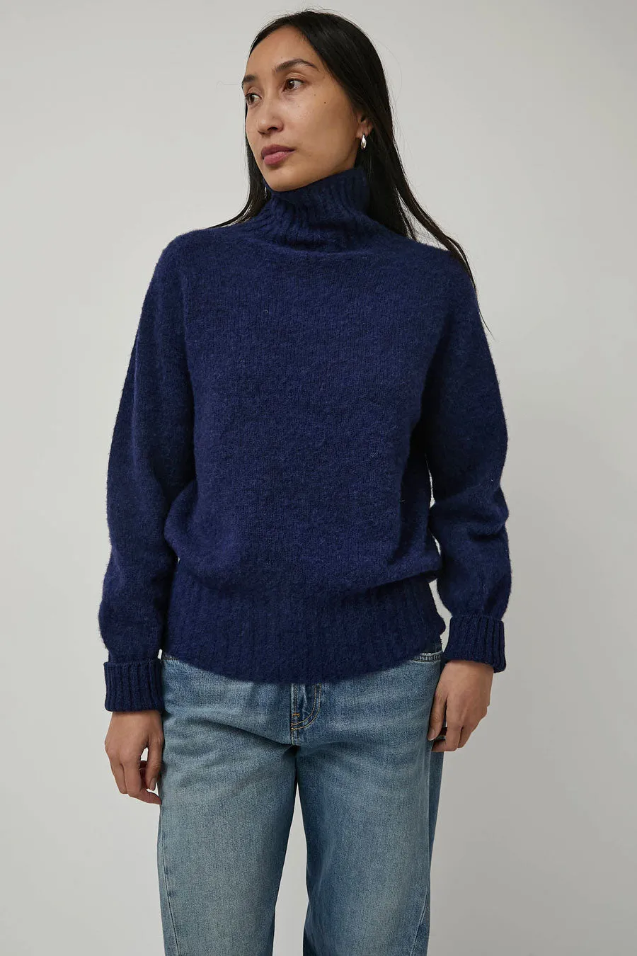 HOWLIN' Tango in Japan Turtleneck in Magic Blue sold by No. 6