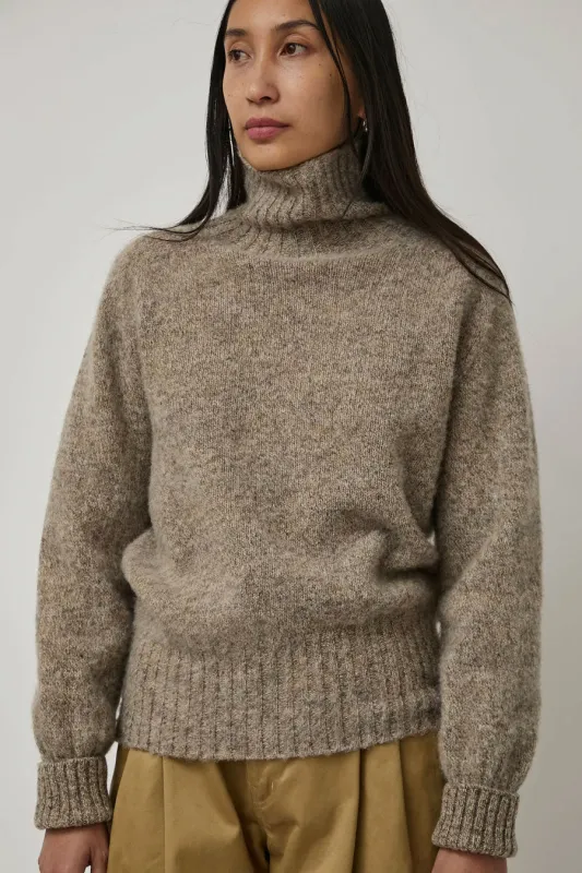 HOWLIN' Tango in Japan Turtleneck in Mixed Shrooms sold by No. 6