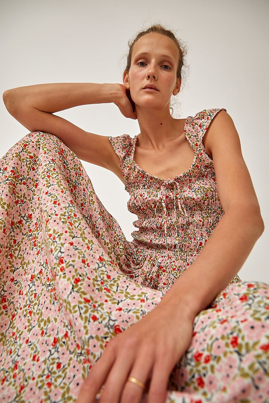 Ciao Lucia Lauretta Dress in Sweet Pea sold by No. 6