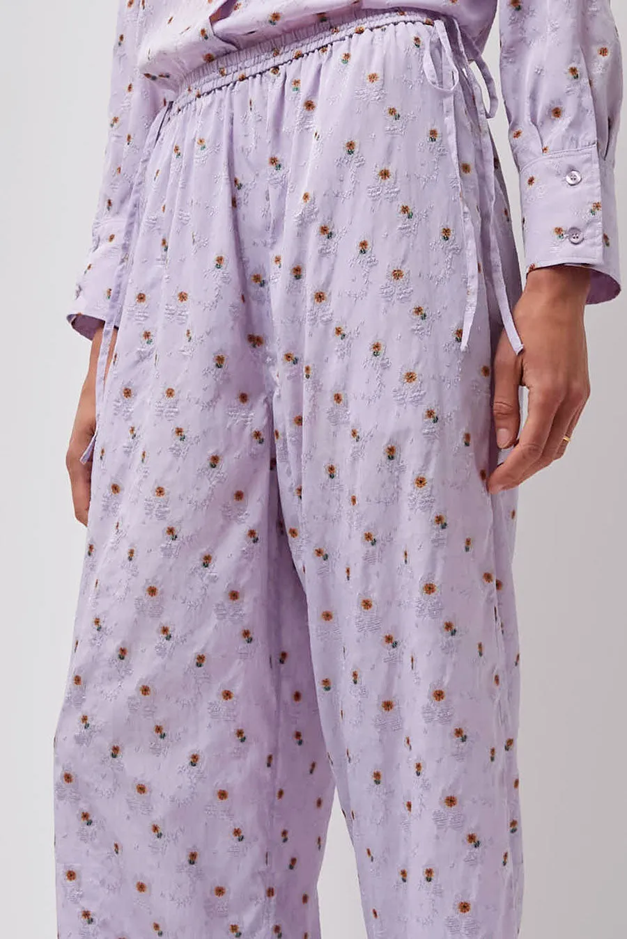 CORDERA Silk Floral Pants in Cardo sold by No. 6 product image thumbnail 3