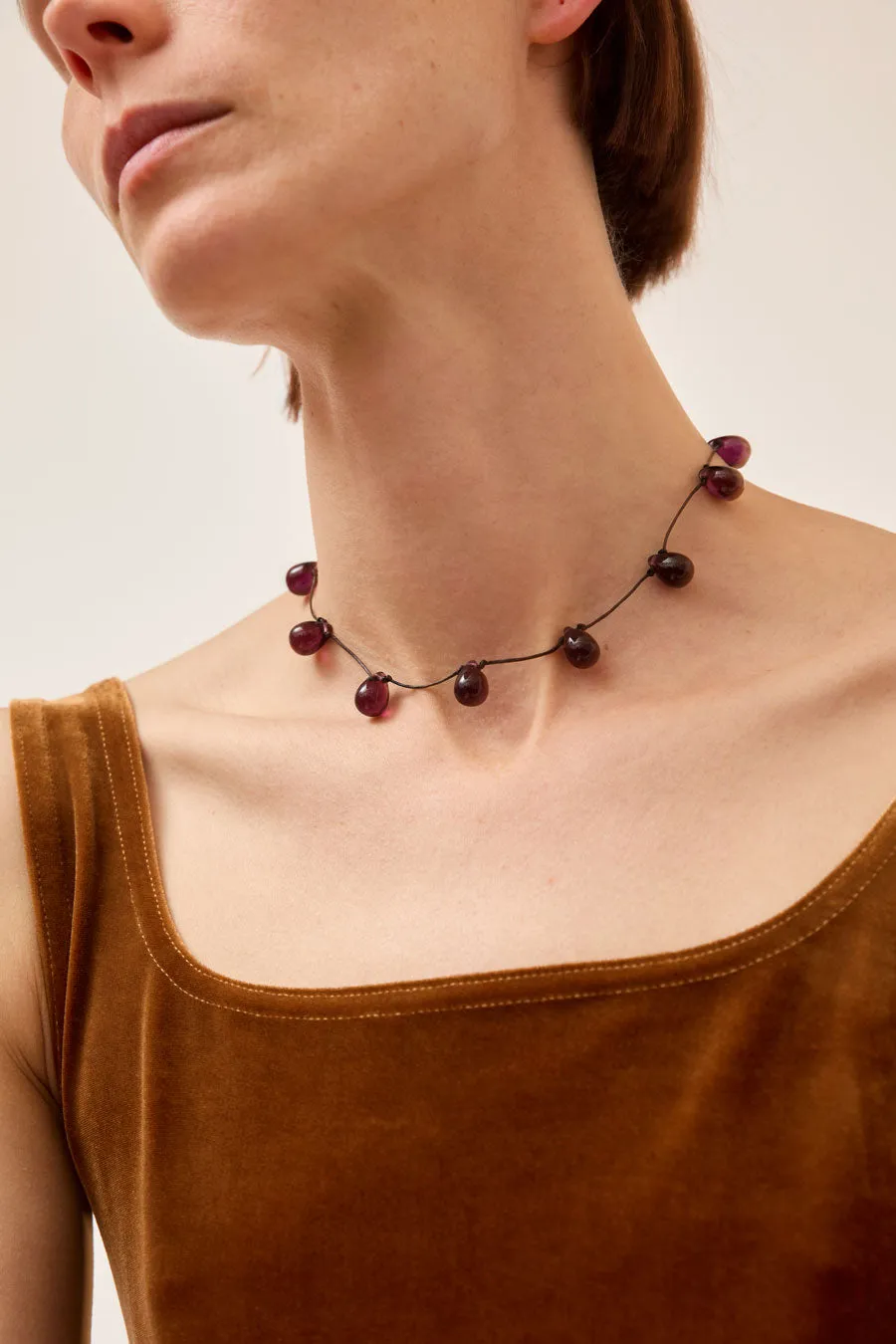 Sisi Joia Noué Necklace in Purple and Black sold by No. 6 product image thumbnail 3