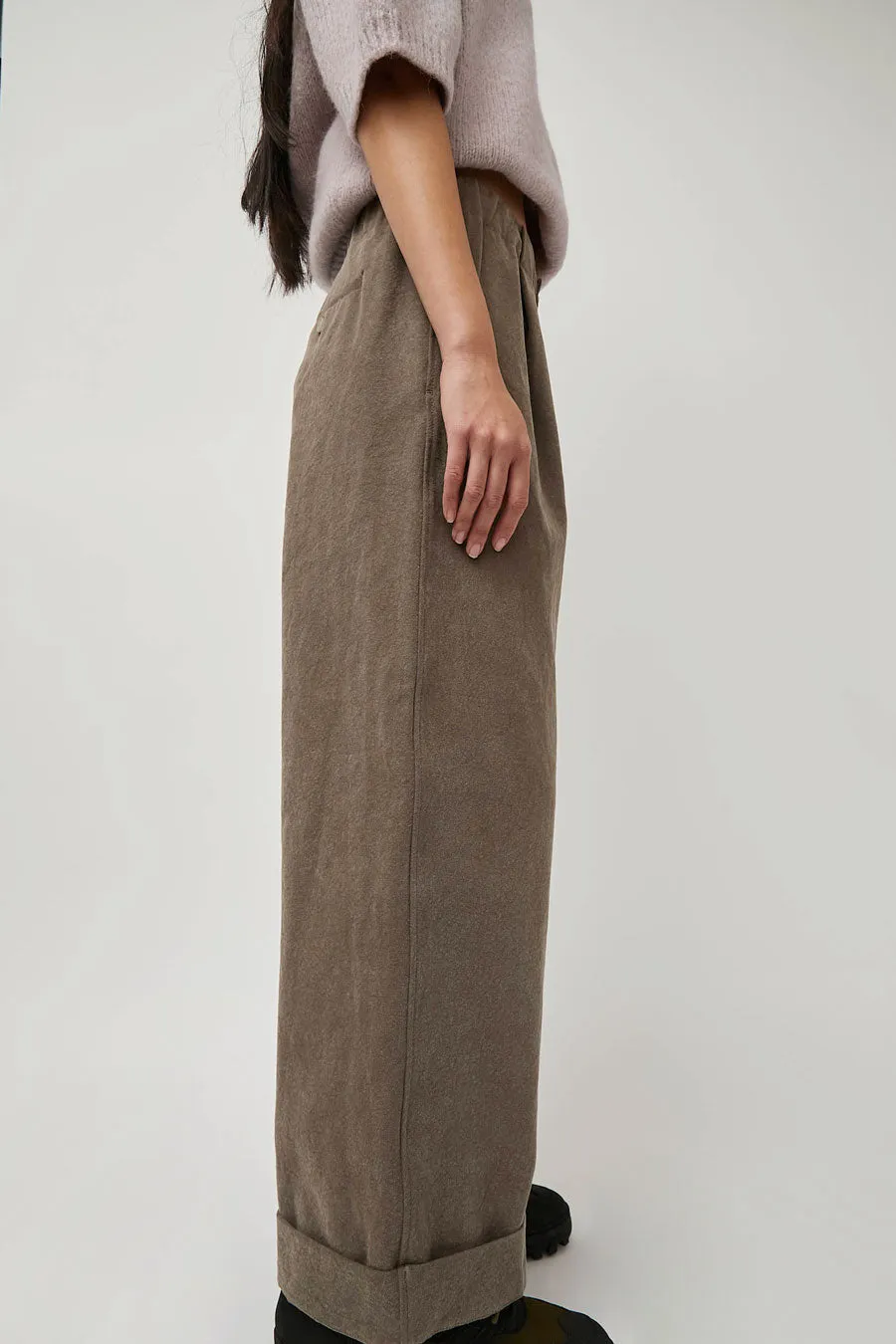 Lauren Manoogian Canvas Trouser in Washed Cinder sold by No. 6 product image thumbnail 2