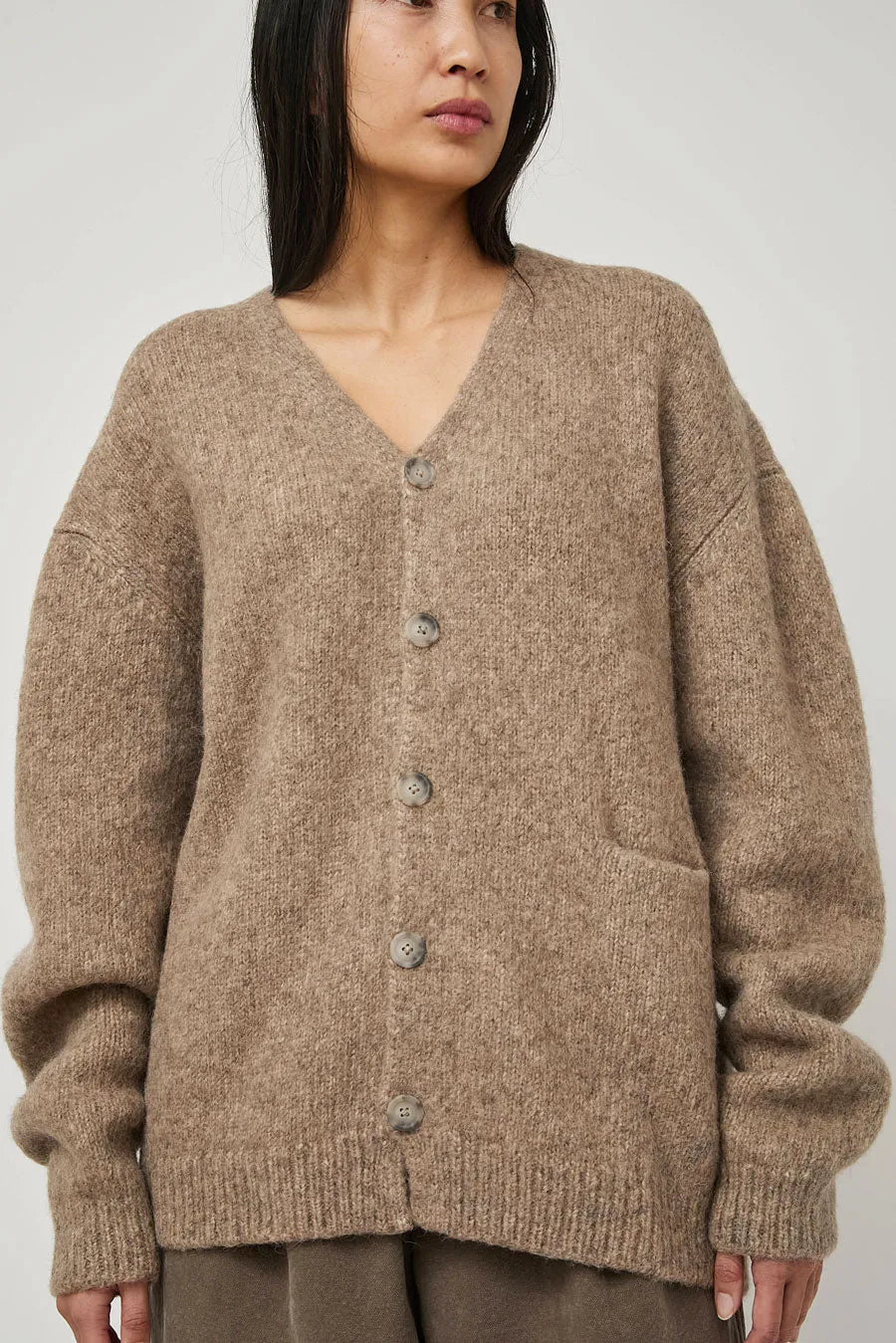 Lauren Manoogian Loft Cardigan in Moth sold by No. 6