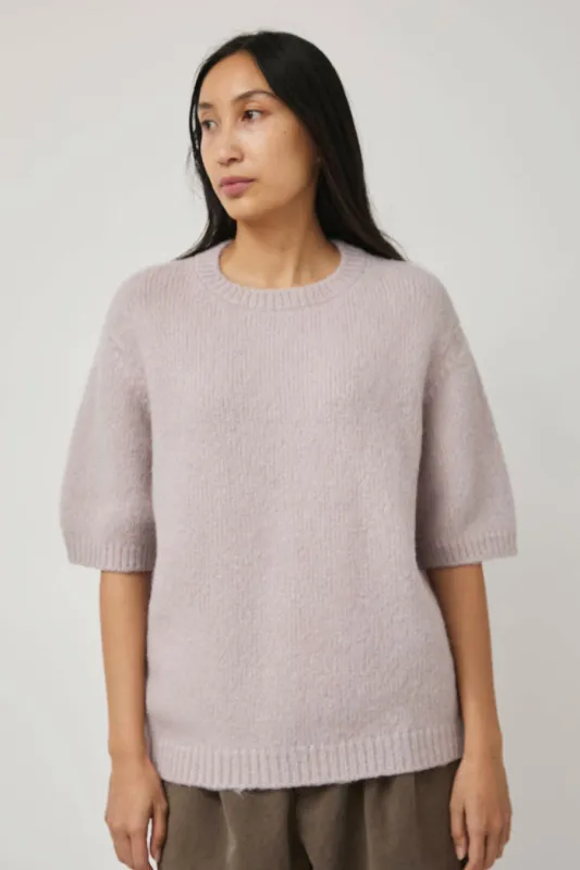 Lauren Manoogian Loft Short Sleeve Crewneck in Lavender sold by No. 6