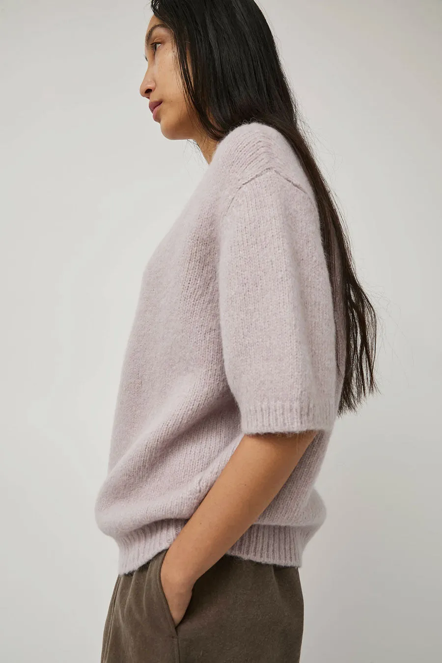 Lauren Manoogian Loft Short Sleeve Crewneck in Lavender sold by No. 6 product image thumbnail 2