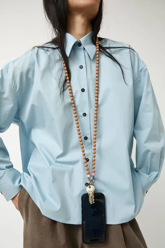 Ina Seifart Handykette Phone Necklace in Mocca and Rose sold by No. 6