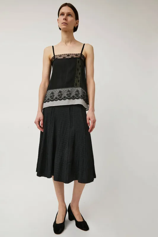 Greta Garmel Godet Skirt in Black made by No. 6
