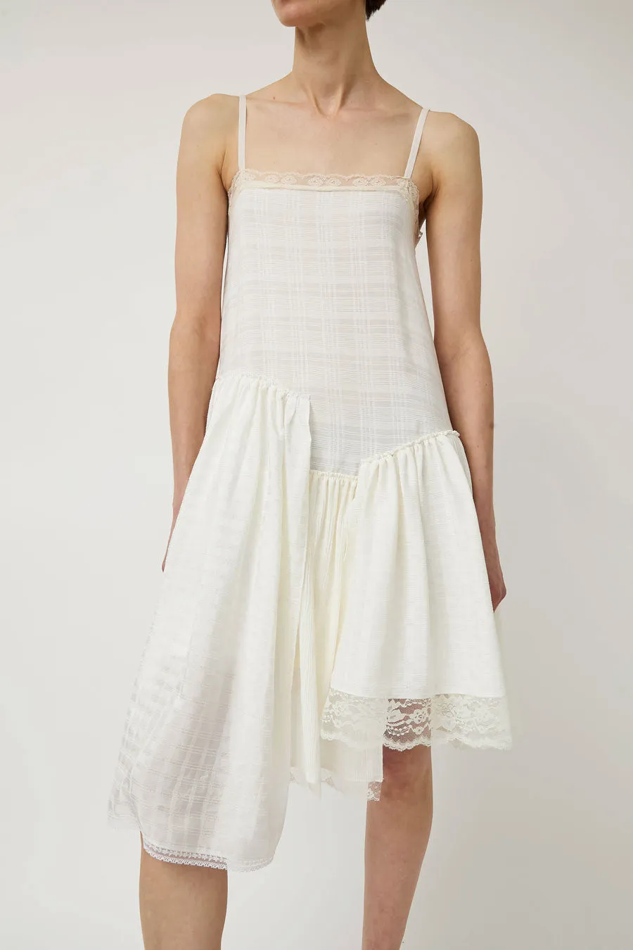 Greta Garmel Lace Panel Dress in White sold by No. 6 product image thumbnail 3