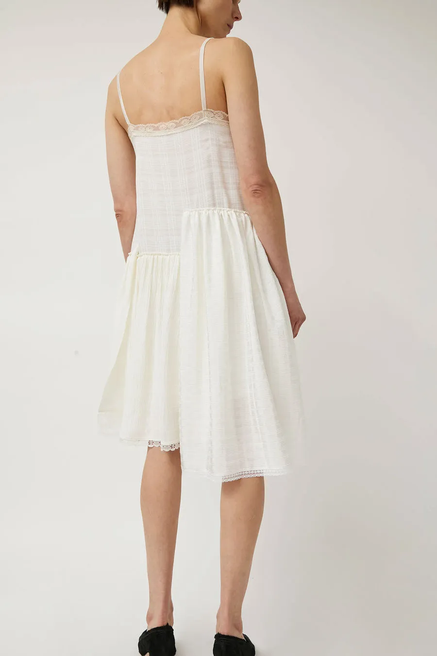 Greta Garmel Lace Panel Dress in White sold by No. 6 product image thumbnail 5