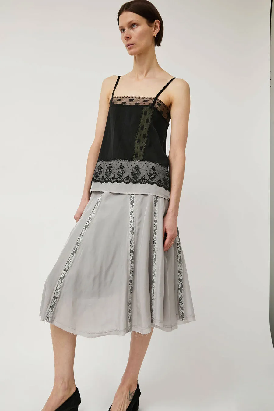 Greta Garmel Lace Tank in Black sold by No. 6 product image thumbnail 5