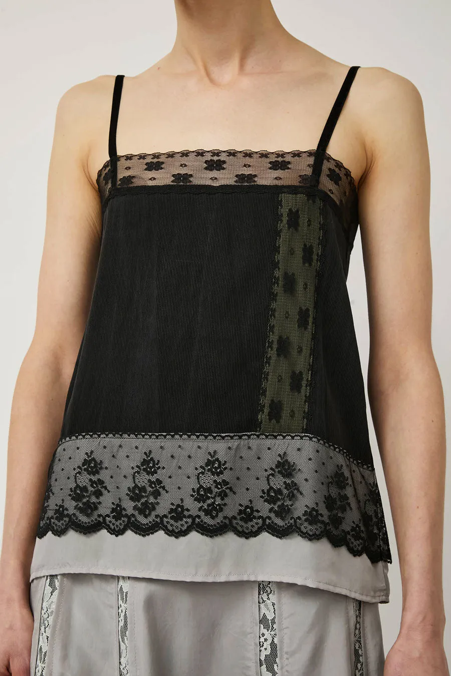 Greta Garmel Lace Tank in Black sold by No. 6 product image thumbnail 2