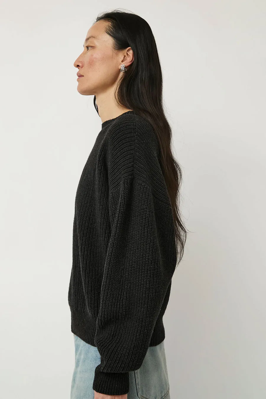 Baserange Mea Sweater in Black Melange sold by No. 6 product image thumbnail 2