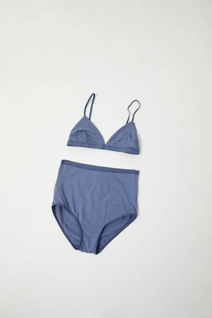 Baserange Highwaist Bell Pants in Koel Blue sold by No. 6 product image thumbnail 2