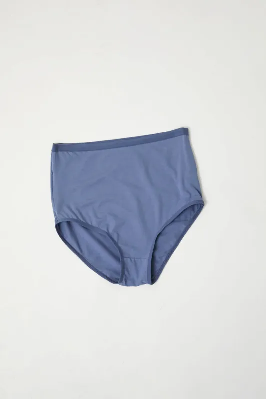 Baserange Highwaist Bell Pants in Koel Blue sold by No. 6