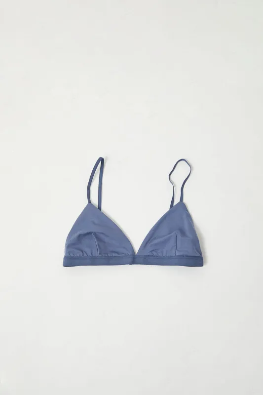 Baserange Mississippi Bra in Koel Blue sold by No. 6