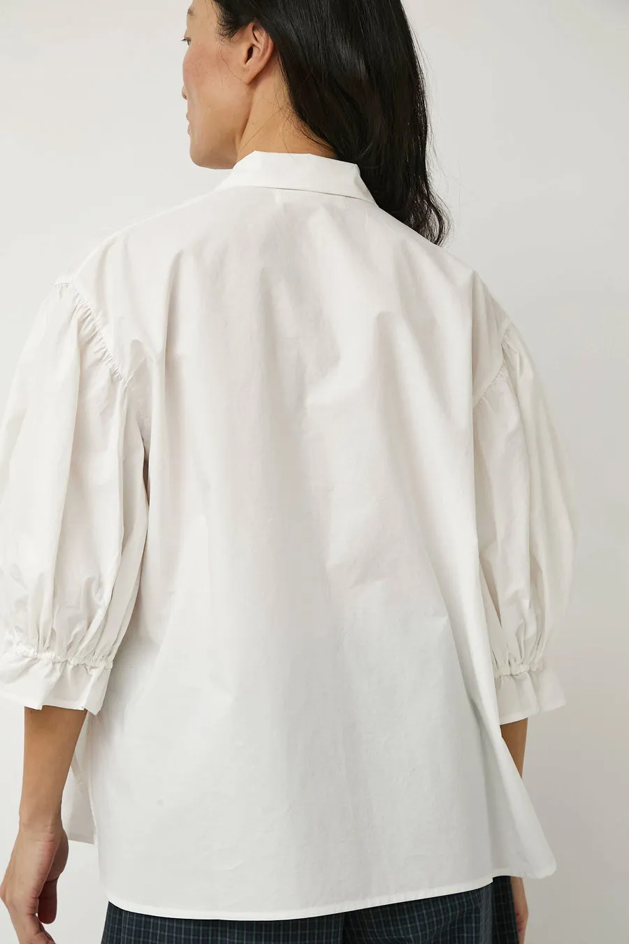 Zii Ropa Leve Top in White sold by No. 6 product image thumbnail 5