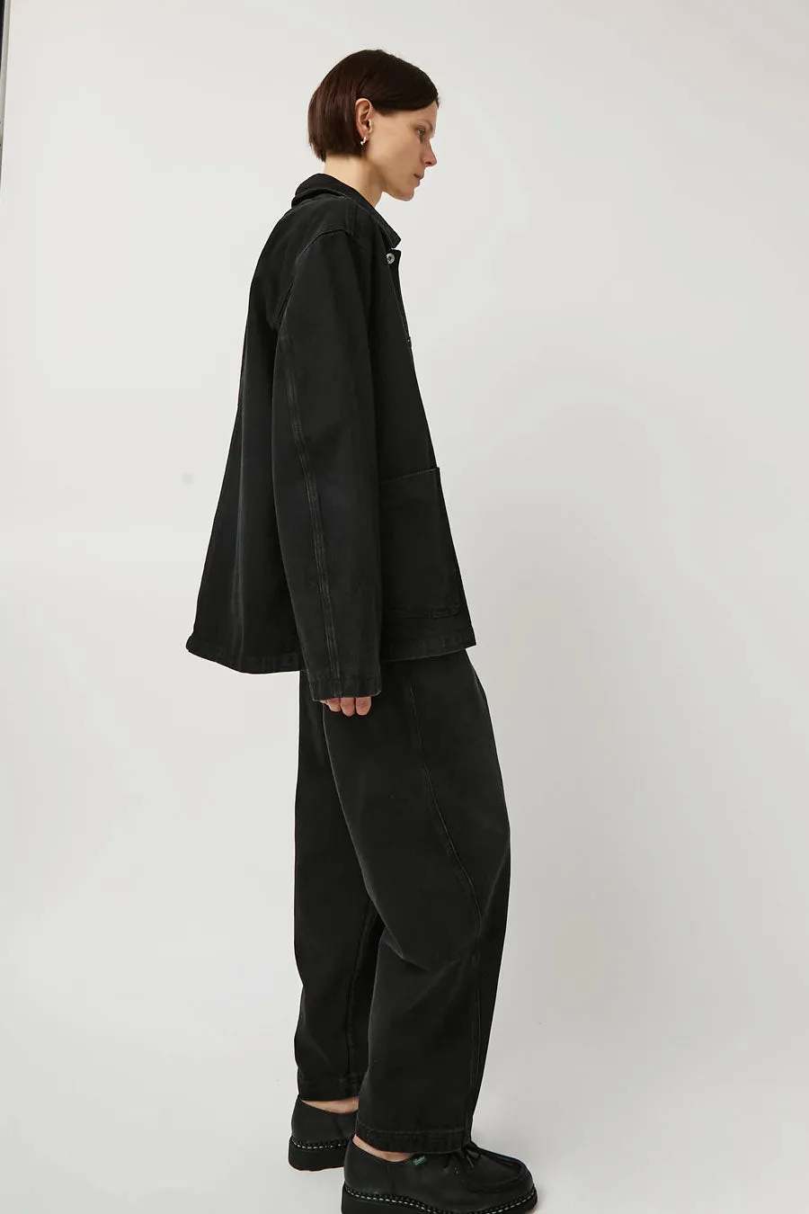 YMC Construction Jacket in Charcoal Denim sold by No. 6 product image thumbnail 5