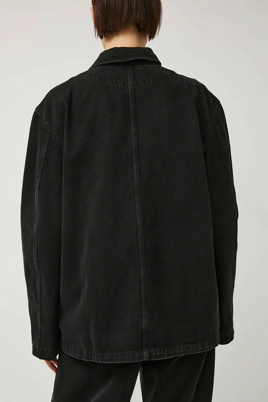 YMC Construction Jacket in Charcoal Denim sold by No. 6 product image thumbnail 4