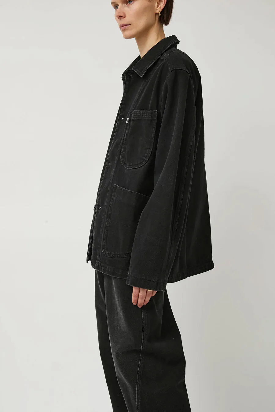 YMC Construction Jacket in Charcoal Denim sold by No. 6 product image thumbnail 3