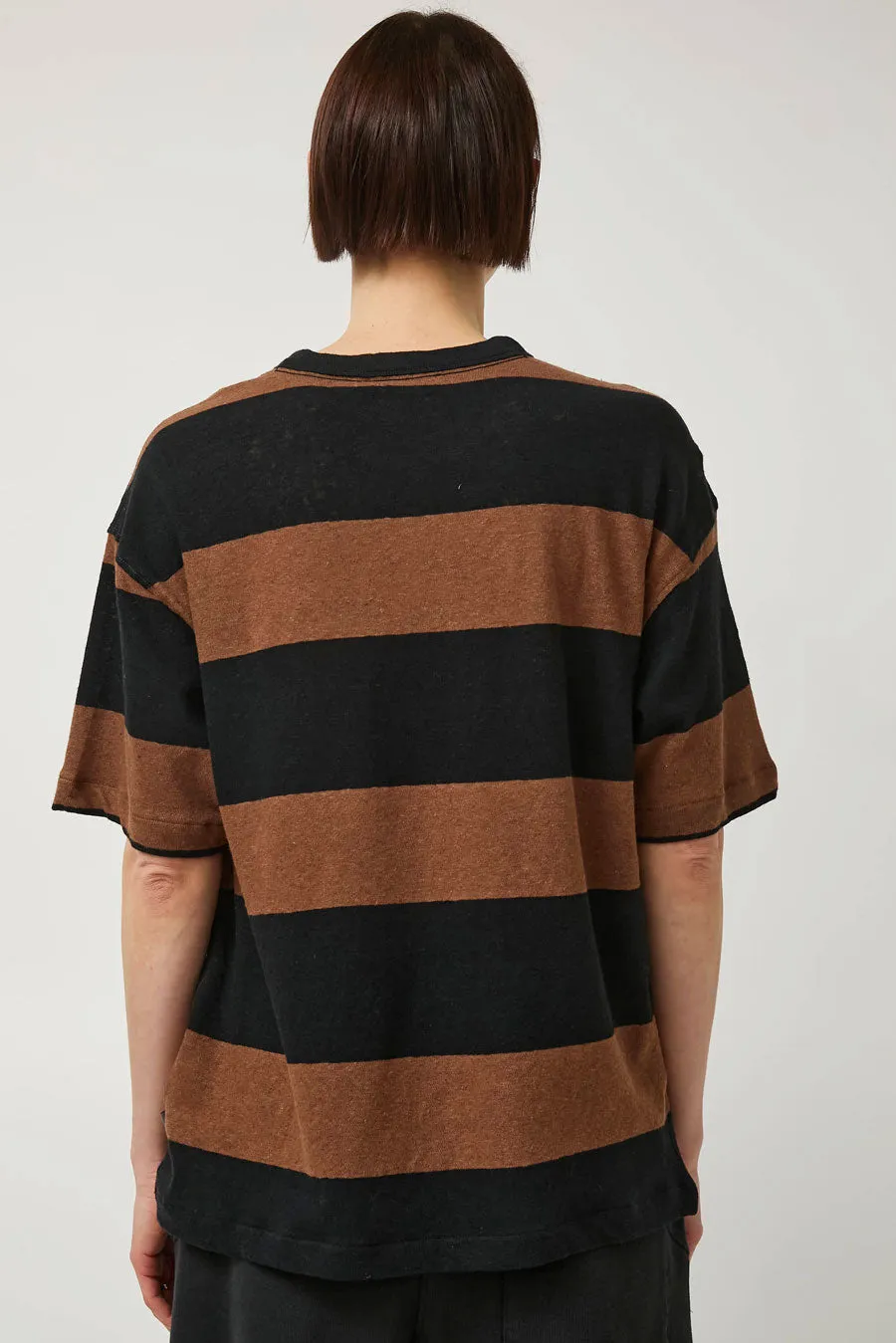 YMC Triple T Shirt in Black and Brown sold by No. 6 product image thumbnail 5