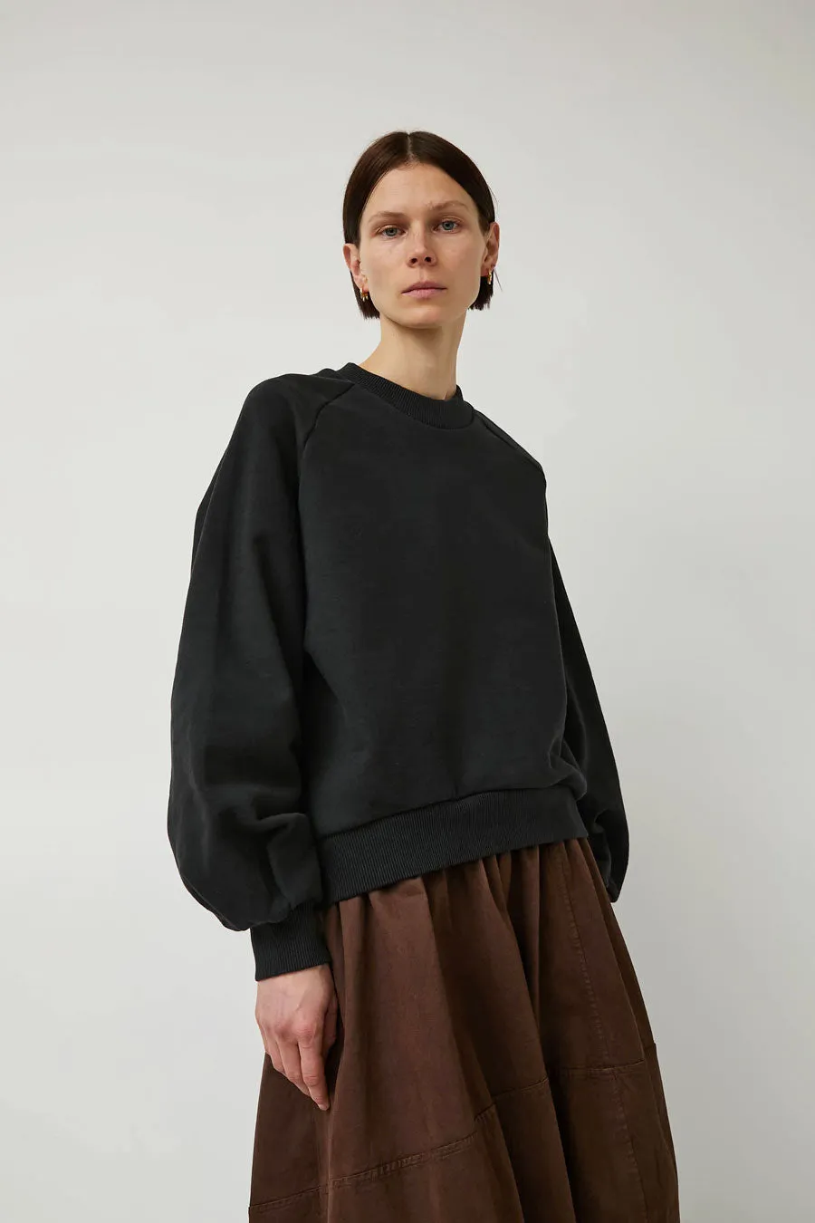 YMC Bellow Sleeve Sweatshirt in Black sold by No. 6 product image thumbnail 3