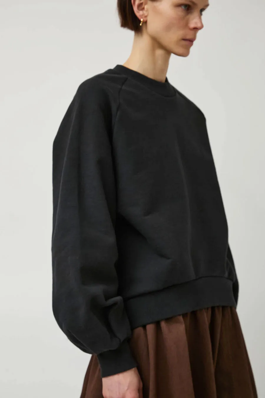 YMC Bellow Sleeve Sweatshirt in Black sold by No. 6 product image thumbnail 4