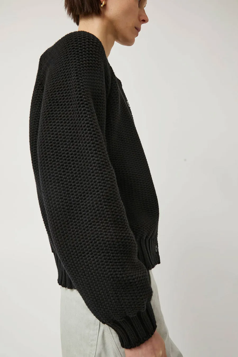 YMC Atomic Cardigan in Black sold by No. 6 product image thumbnail 2