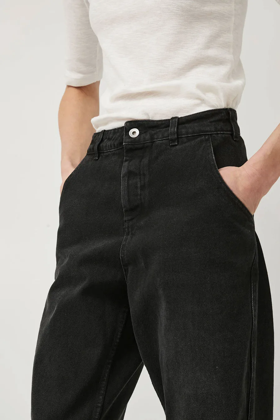YMC Twisted Jean in Charcoal Denim sold by No. 6 product image thumbnail 3