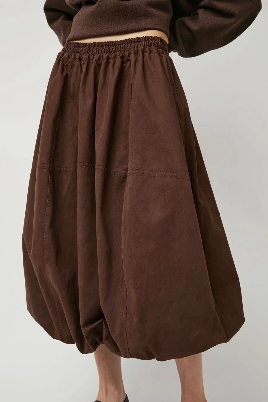 YMC Parachute Skirt in Brown sold by No. 6 product image thumbnail 2