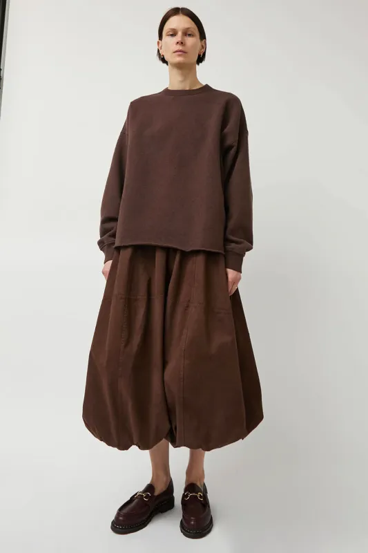 YMC Parachute Skirt in Brown sold by No. 6