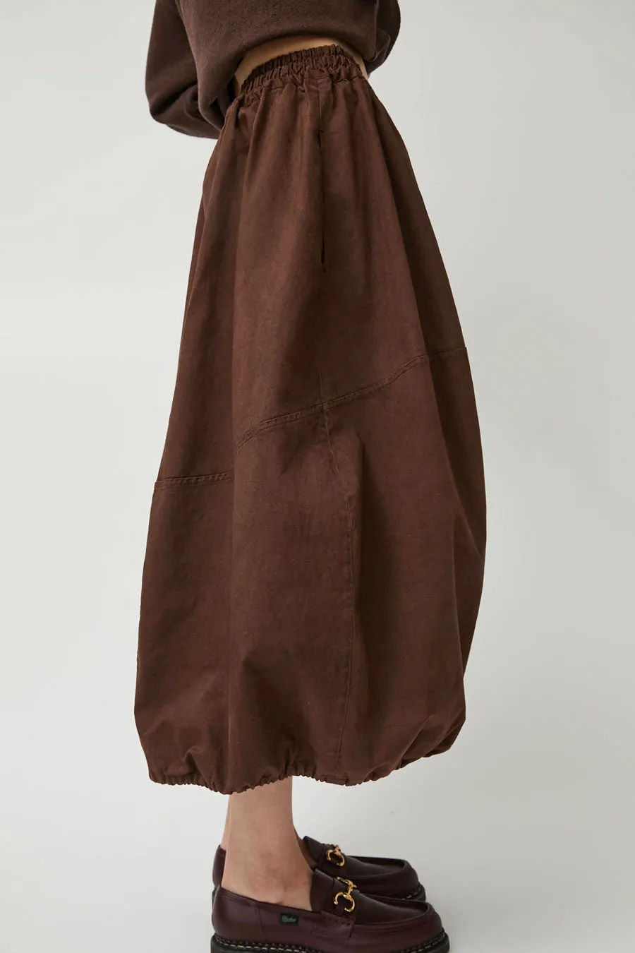 YMC Parachute Skirt in Brown sold by No. 6 product image thumbnail 3