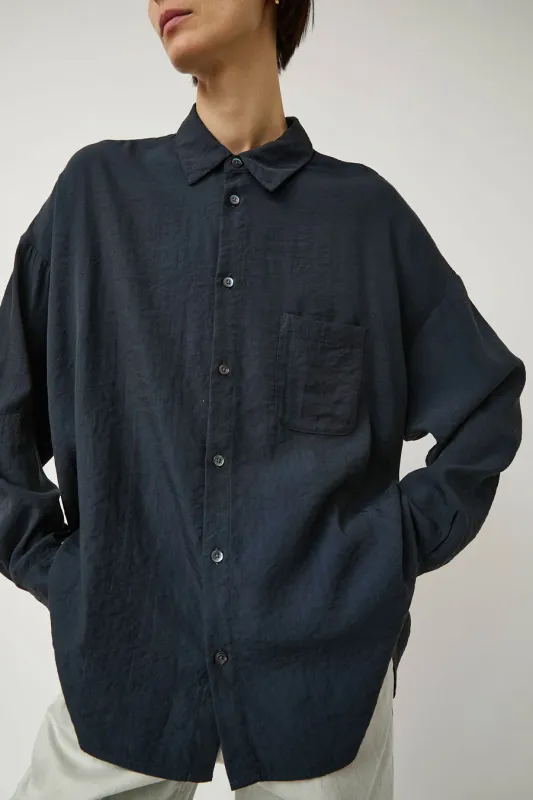 YMC Anti Shirt in Navy sold by No. 6