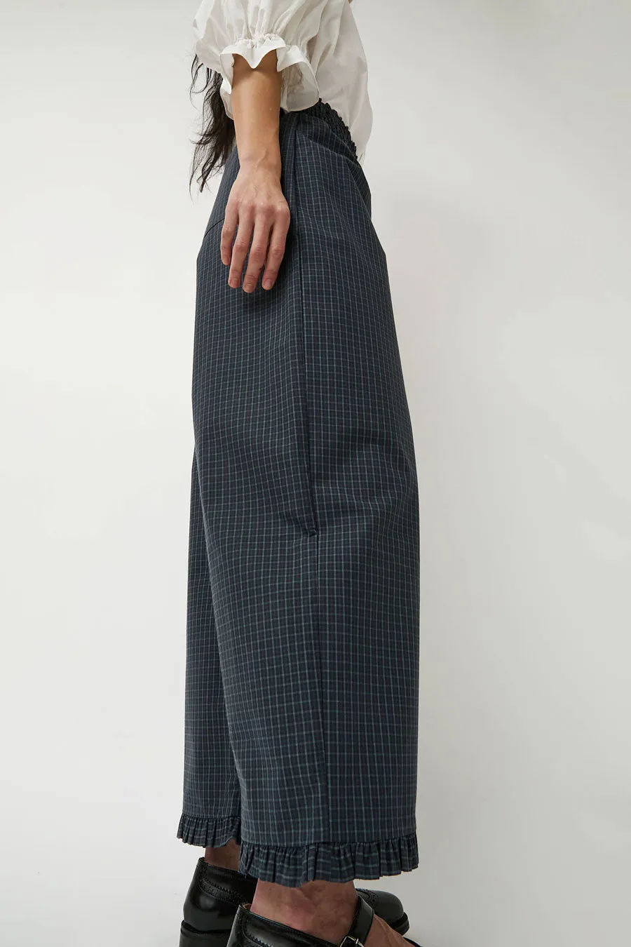 Zii Ropa Remi Pant in Navy Plaid sold by No. 6 product image thumbnail 4