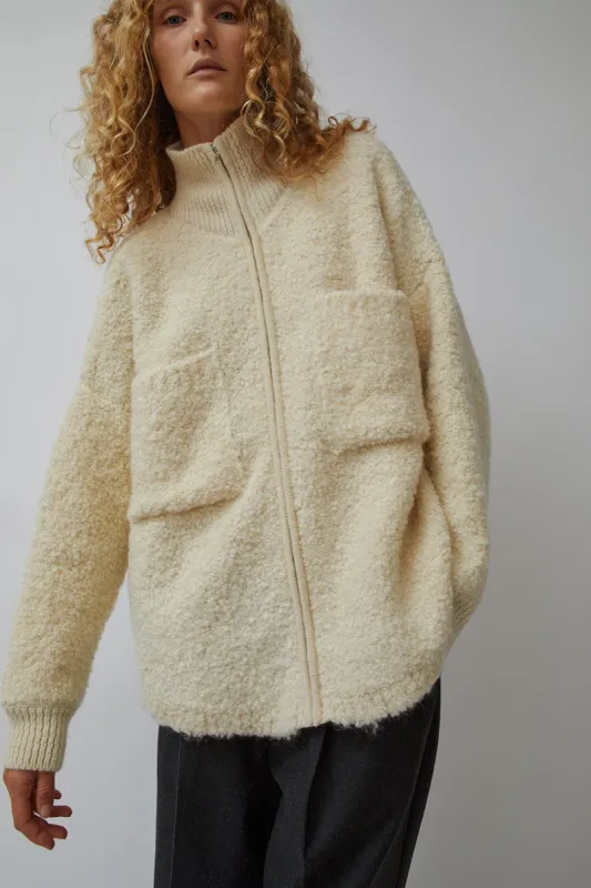 CORDERA Wool and Mohair Jacket in Natural sold by No. 6