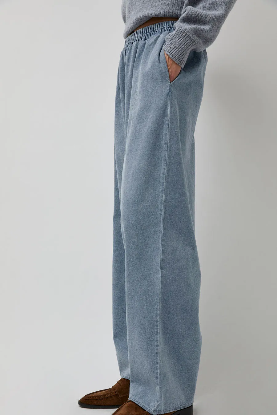 Baserange Cravat Pants in Light Blue Wash sold by No. 6 product image thumbnail 2