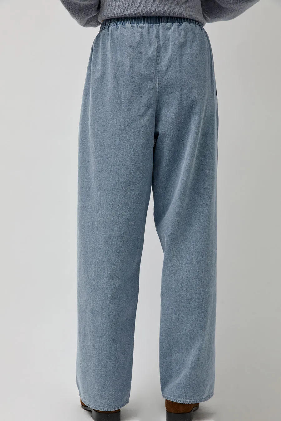 Baserange Cravat Pants in Light Blue Wash sold by No. 6 product image thumbnail 4