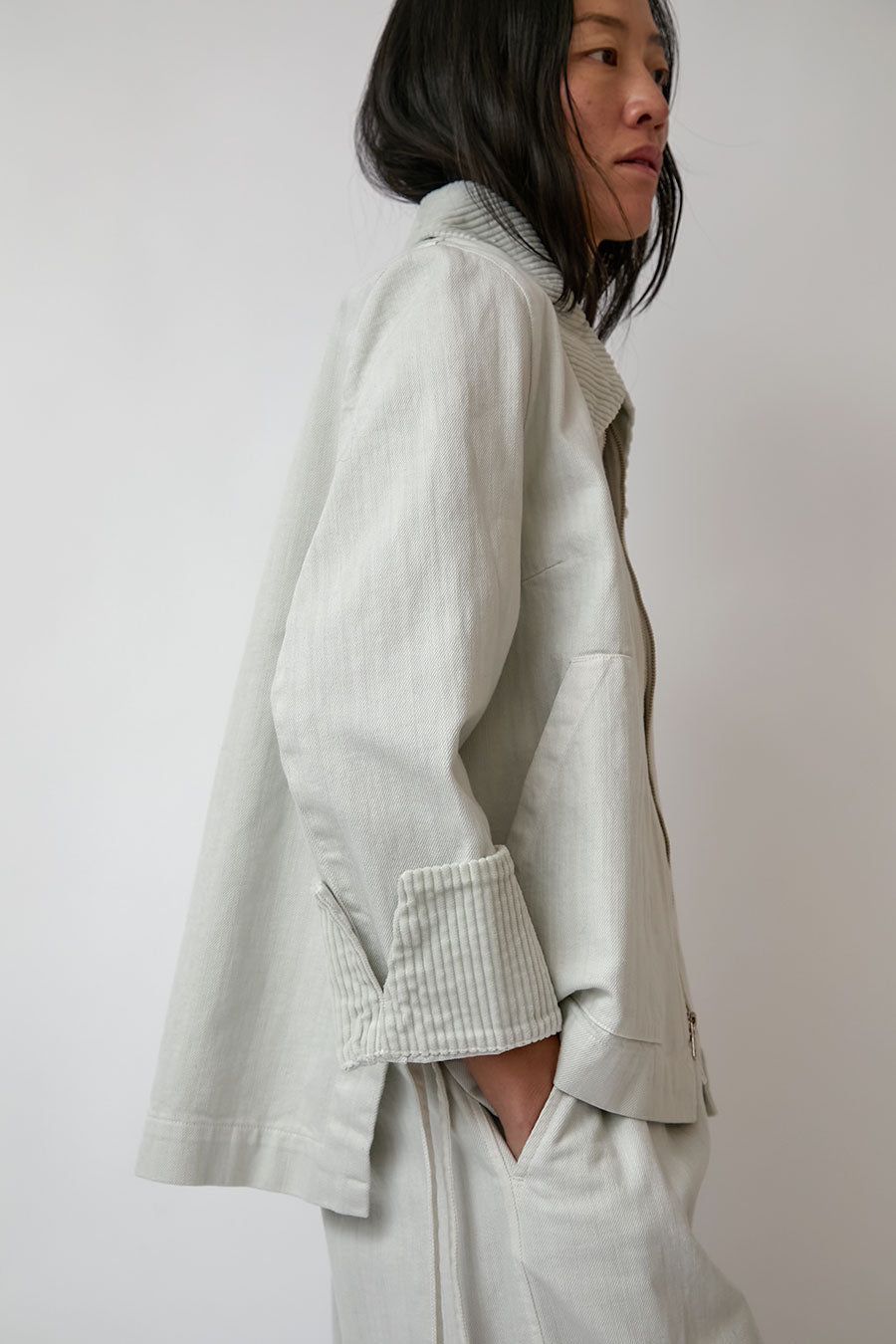 Atelier Delphine Ollie Jacket in Moon sold by No. 6 product image thumbnail 3