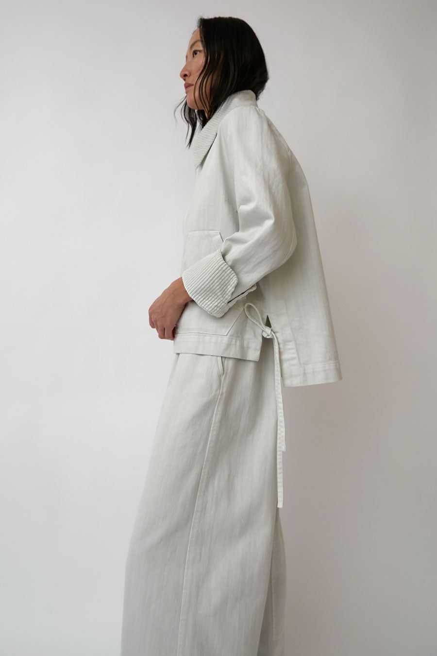 Atelier Delphine Ollie Jacket in Moon sold by No. 6 product image thumbnail 5