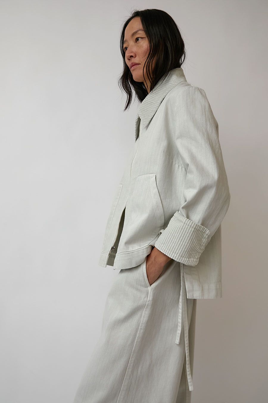 Atelier Delphine Ollie Jacket in Moon sold by No. 6 product image thumbnail 2