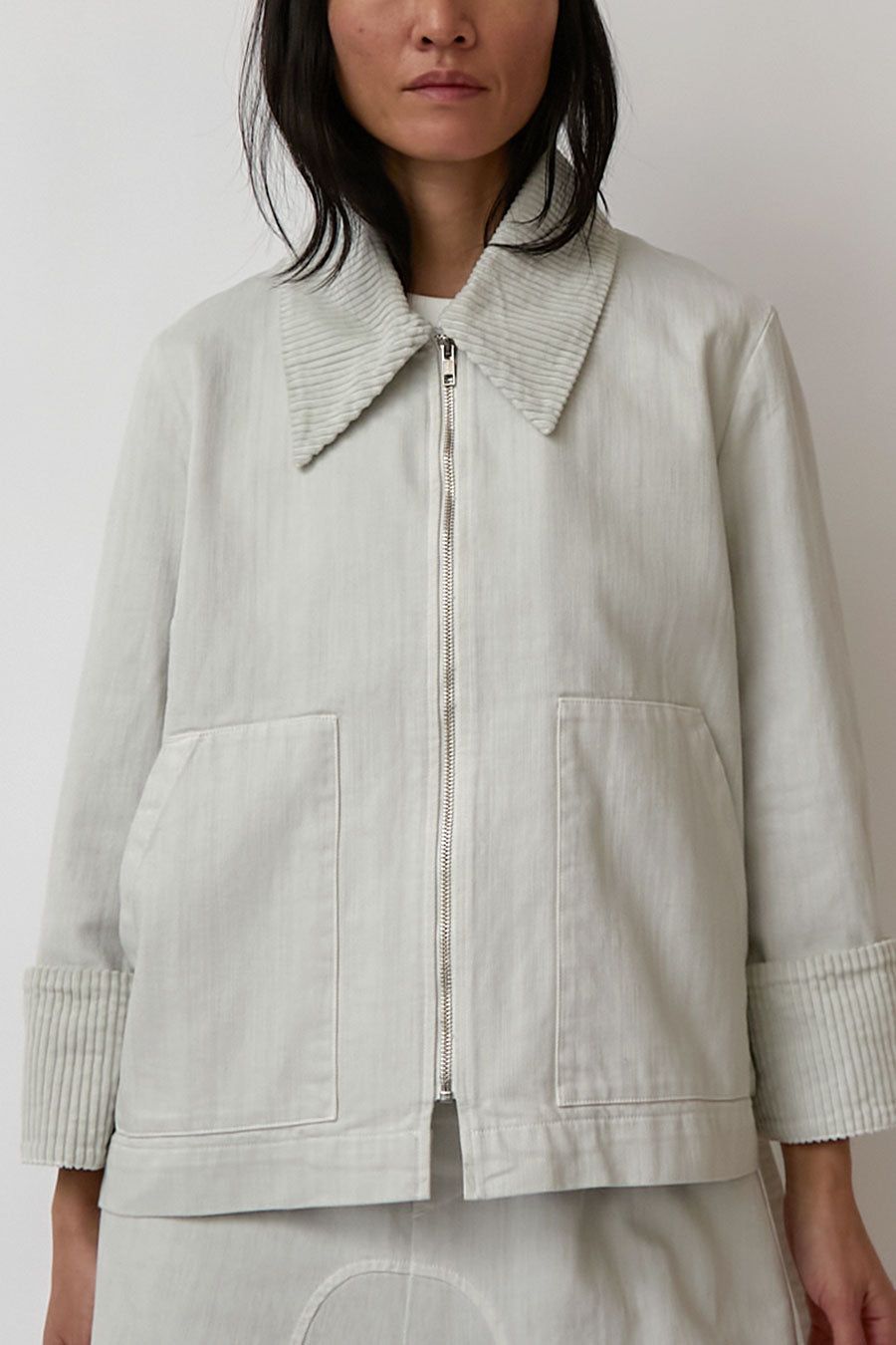Atelier Delphine Ollie Jacket in Moon sold by No. 6