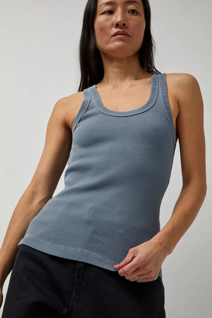 Haikure Gem Tank in Indigo sold by No. 6