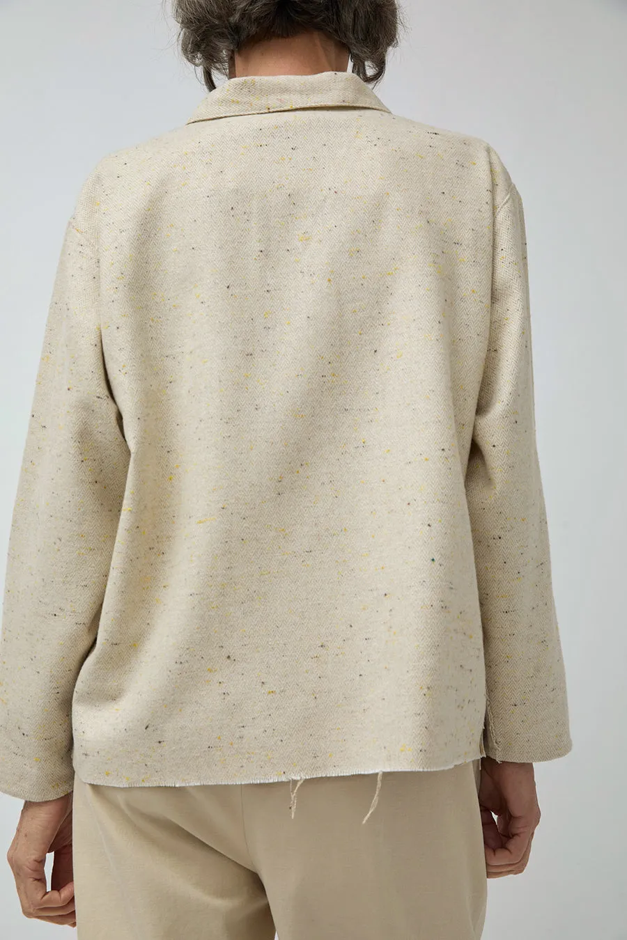 Vladimir Karaleev Mari Shirt in Cream sold by No. 6 product image thumbnail 5