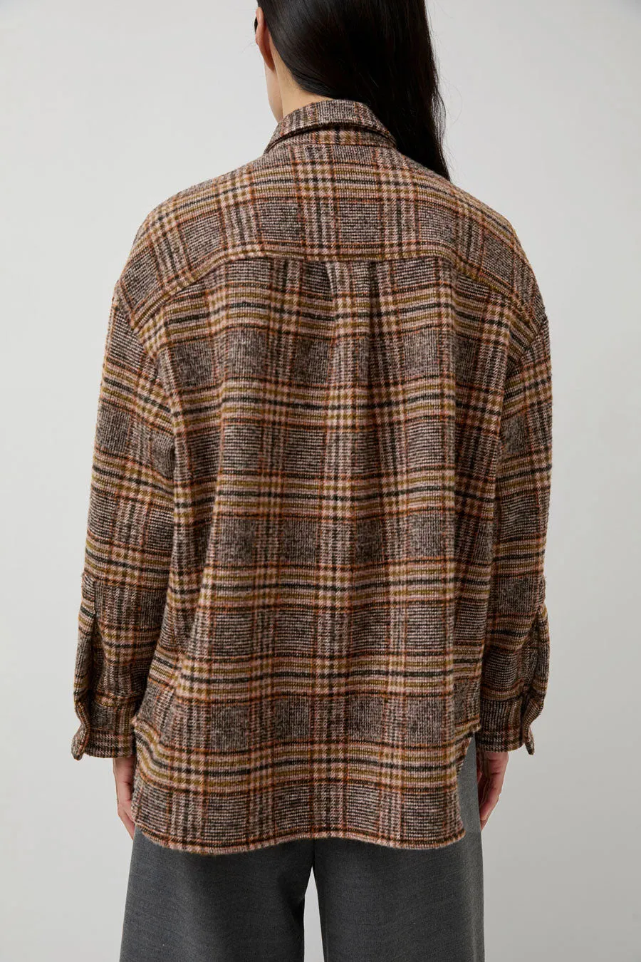 No.6 Lake Shirt in Pink and Tan Plaid sold by No. 6 product image thumbnail 5