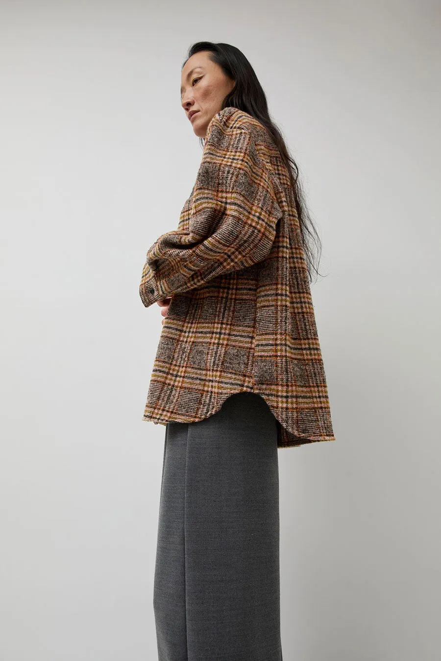 No.6 Lake Shirt in Pink and Tan Plaid sold by No. 6 product image thumbnail 2